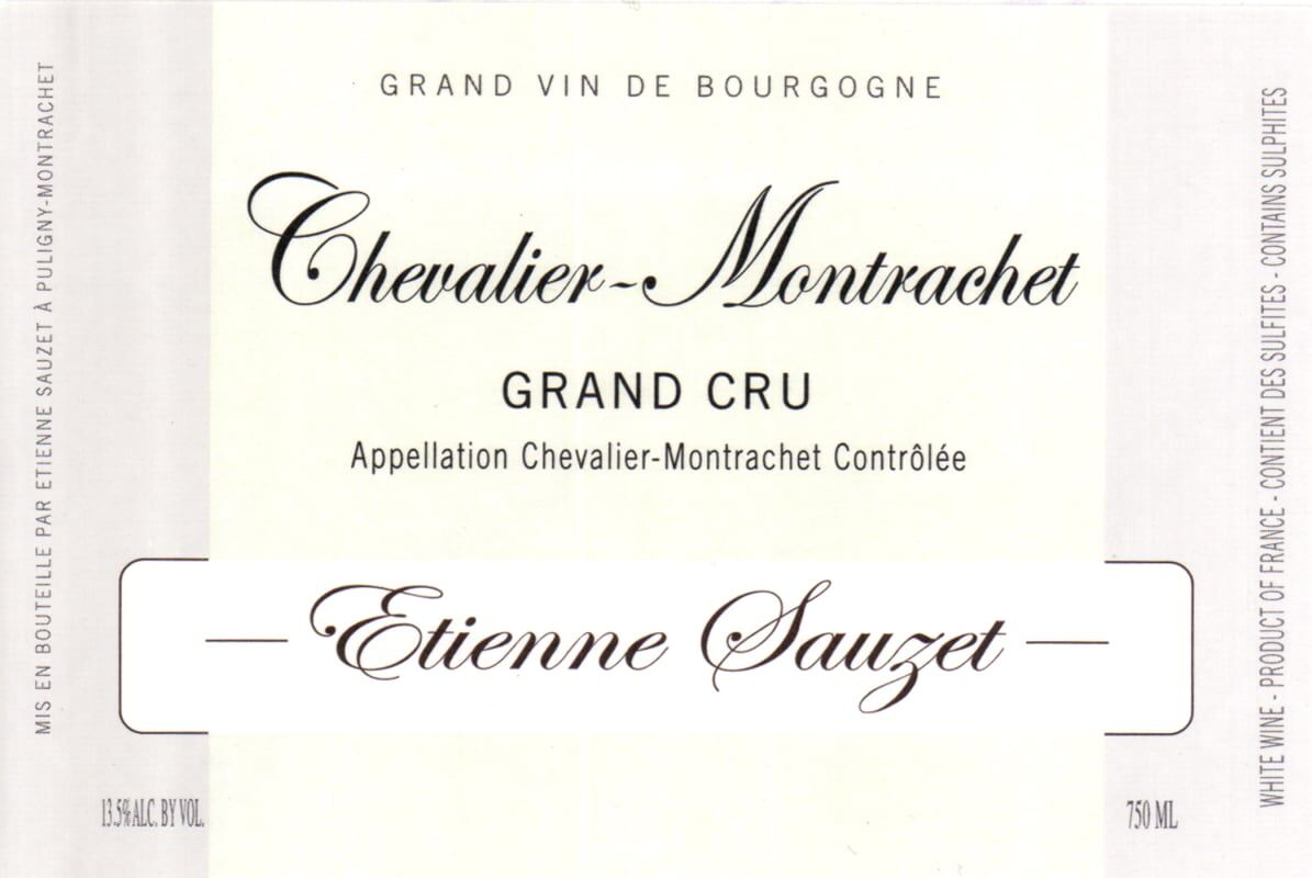 Etienne Sauzet Chevalier Montrachet Grand Cru 2011 (RP95)