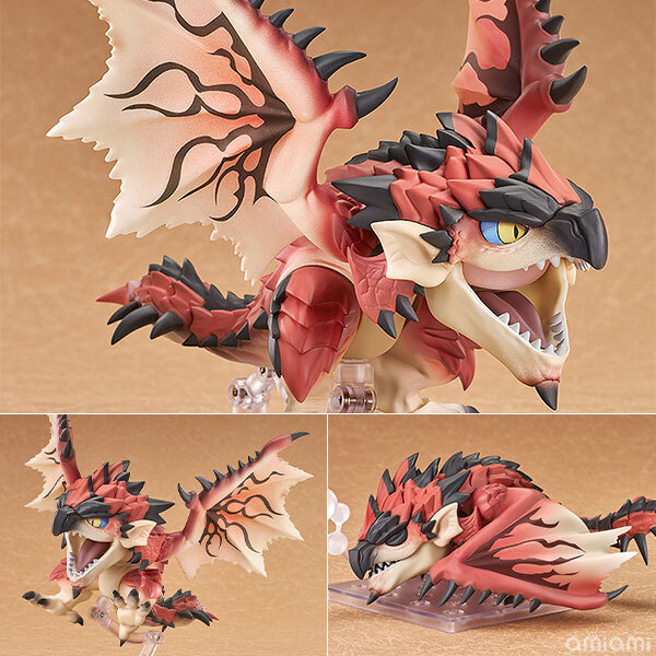 預訂3月 Good Smile Company  3059 黏土人 火龍Nendoroid "Monster Hunter" Series Rathalos Pre-order