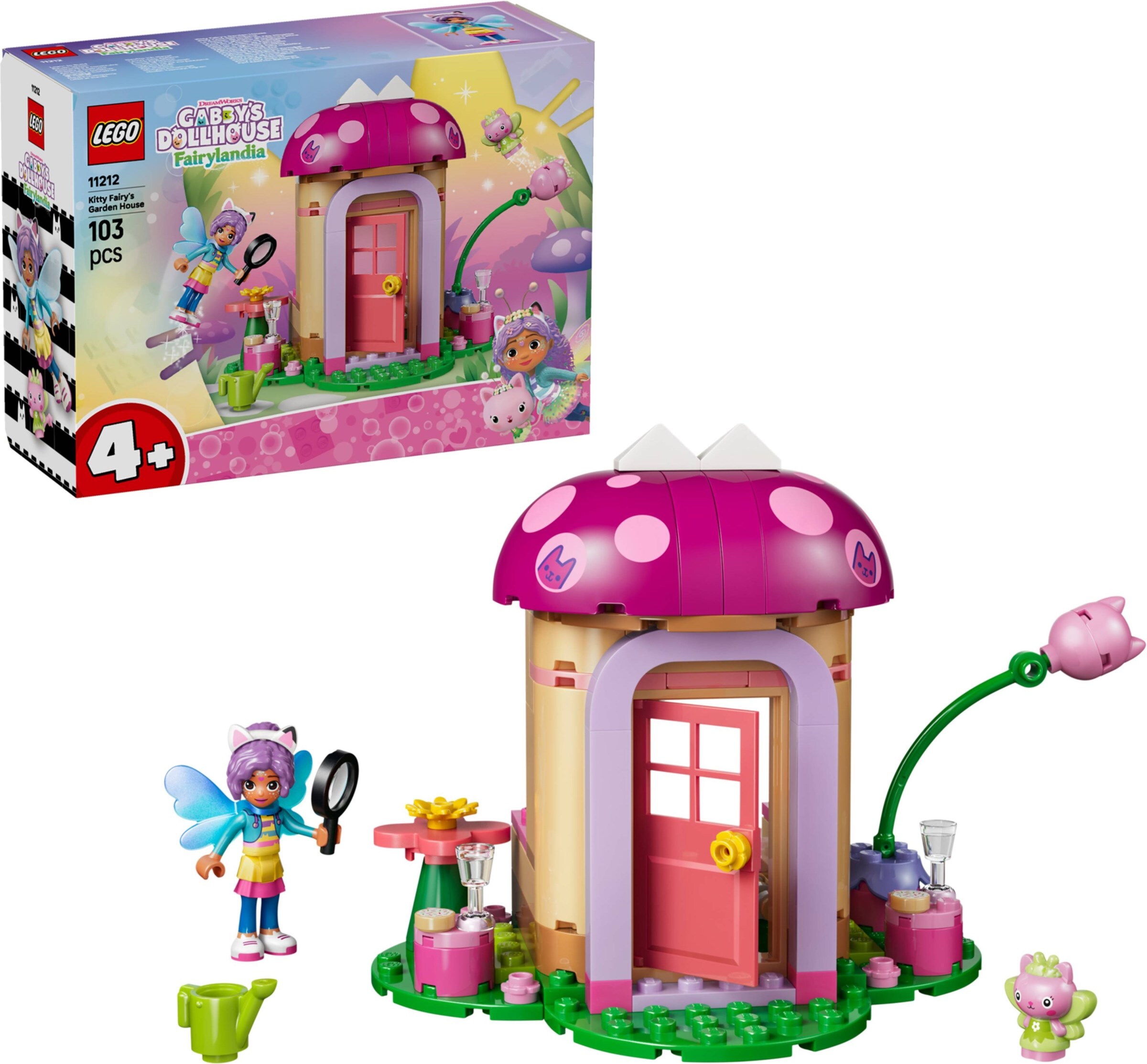 LEGO 11212 樂高積木 11212 Gabby's Dollhouse 蓋比的娃娃屋系列 - 精靈喵的花園小屋