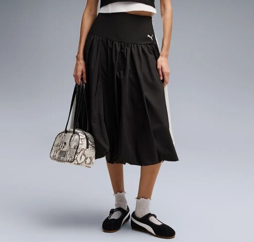 PUMA 休閒鞋 Tacklette Wns 焦糖底 瑪莉珍 黑色 女 40855001