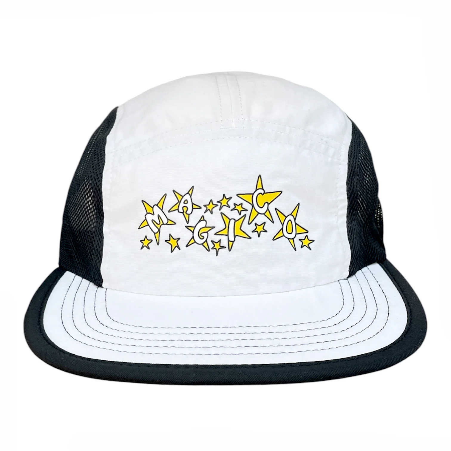 MÁGICO - "Born to Be" 5 panel Soft cap (白色)