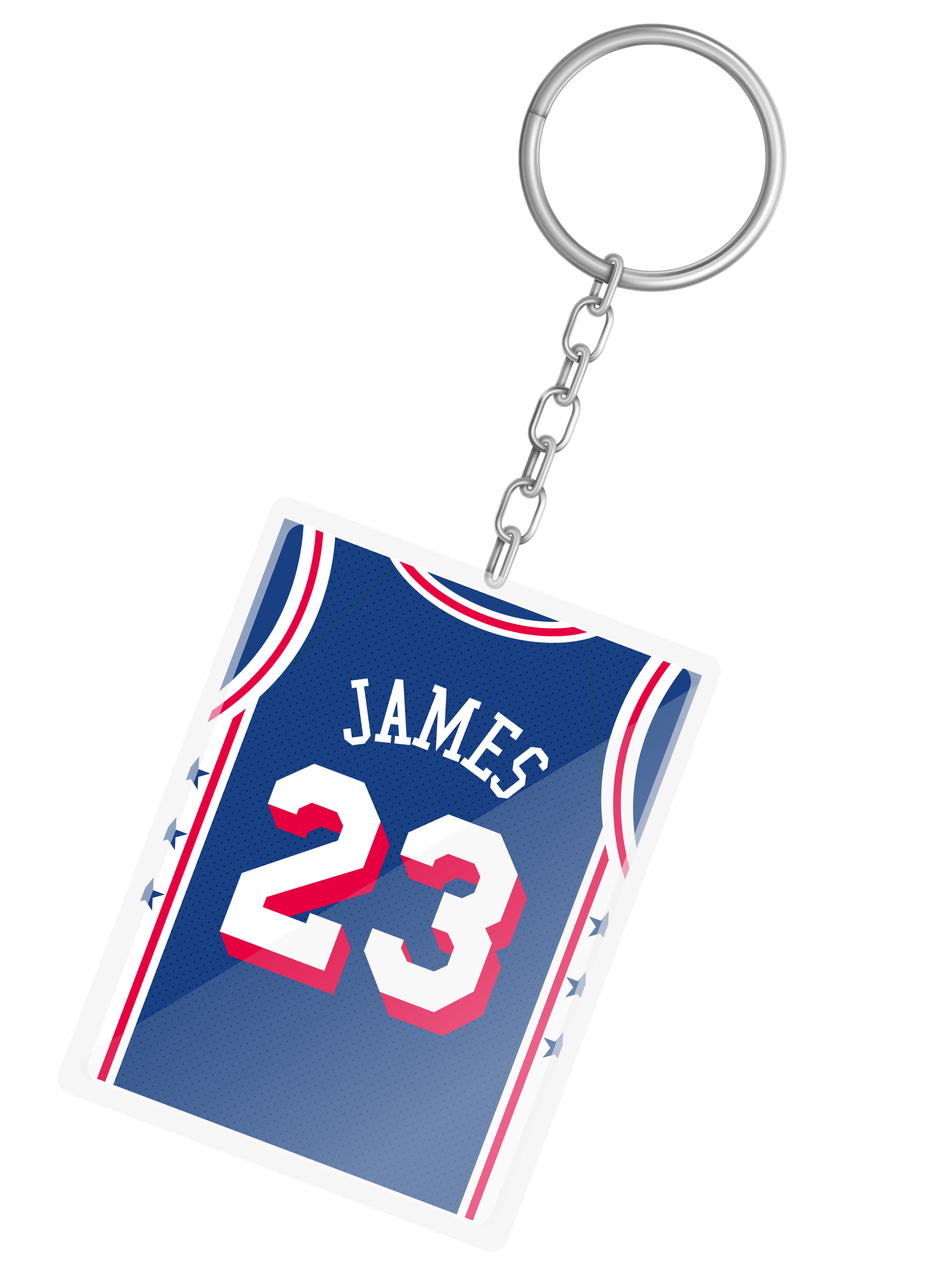 2026 8月號LeBron James封面款 鑰匙圈