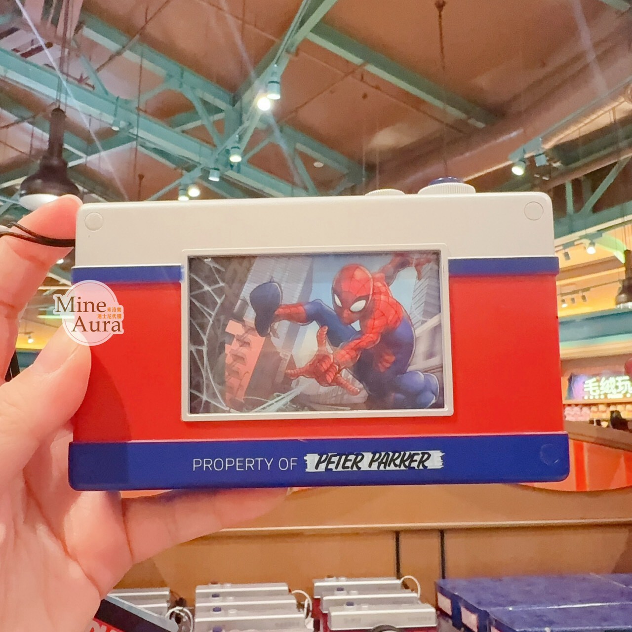蜘蛛人 Spider-Man 相機造型 玩具 漫威 Marvel -上海迪士尼樂園