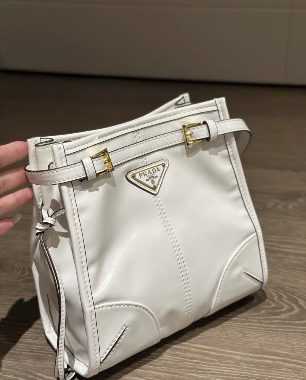 【3色入】Prada Bonnie 皮革 迷你 單肩包