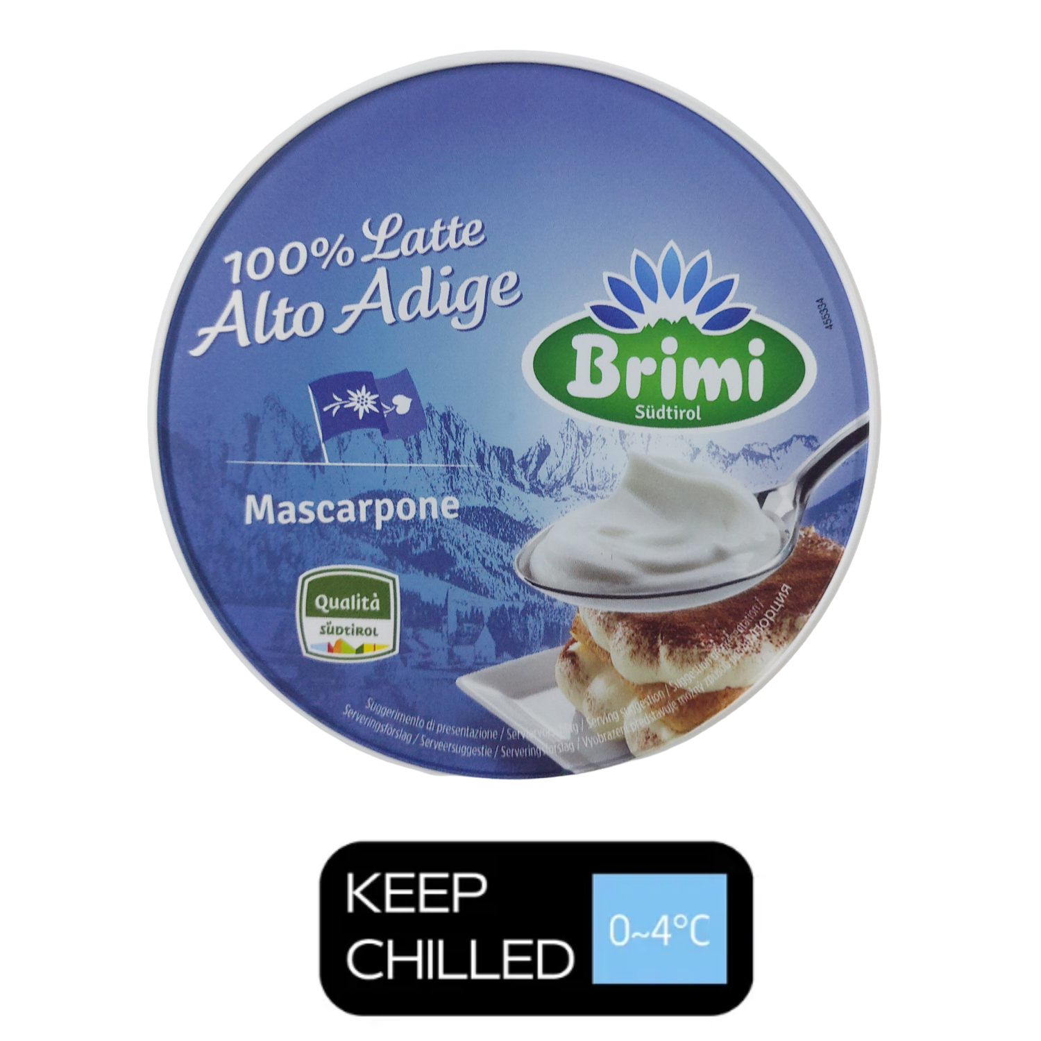 BRIMI Italy Mascarpone 250g/pcs (0-4°C)