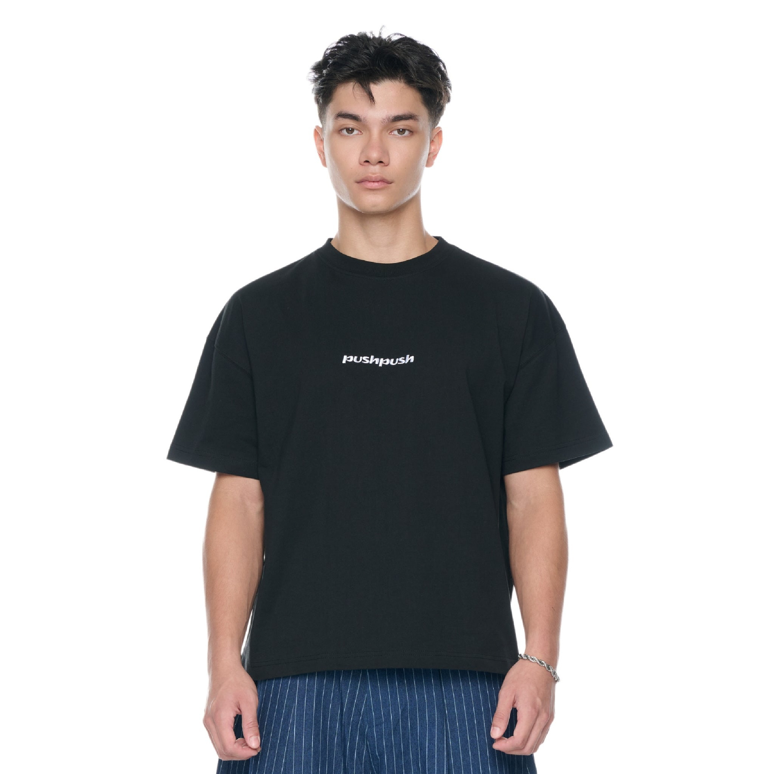 PUSH PUSH PP-01 Tee 基礎刺繡短Tee
