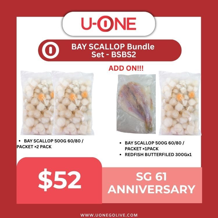 BAY SCALLOP Bundle  Set - BSBS2