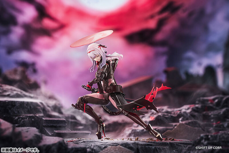 預訂9月 Good Smile Arts Shanghai 勝利女神妮姬 紅蓮：暗影 Hyper Body GODDESS OF VICTORY: NIKKE Guren: Black Shadow Posable Figure Pre-order