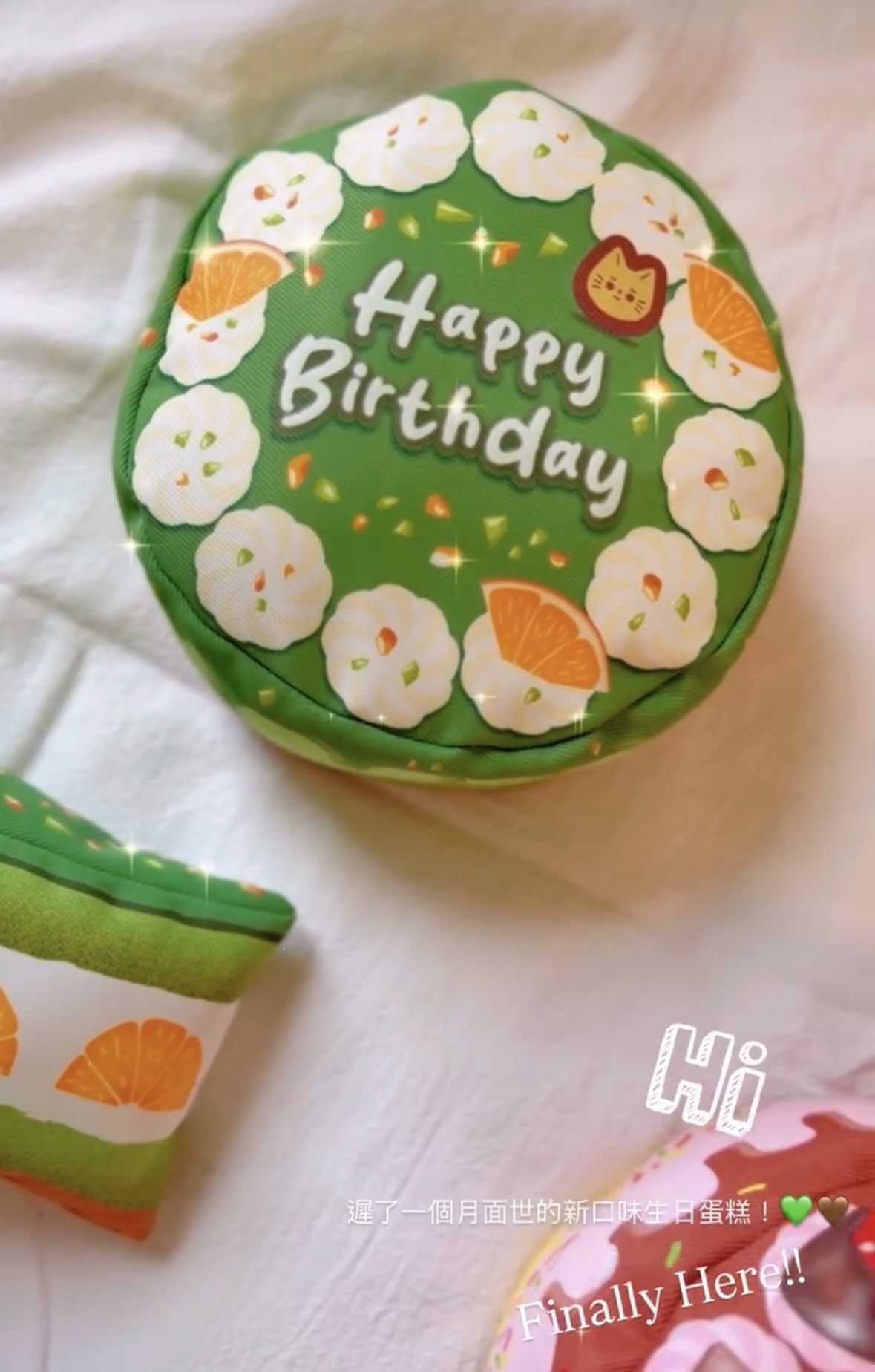 陳氏屁孩｜貓草生日蛋糕