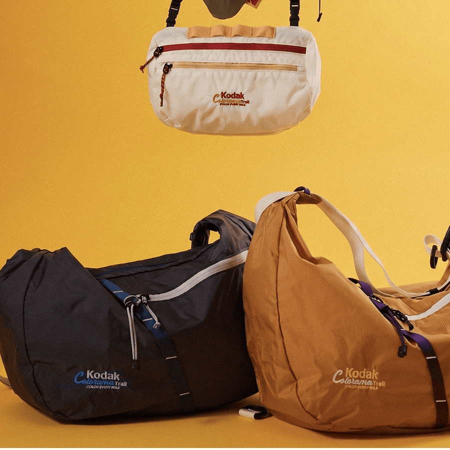 Kodak｜K6343LBG76 Colorama Hobo Bag [2 colors] K377