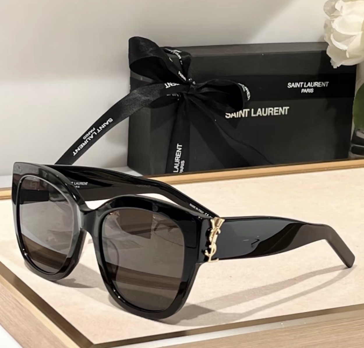 Ysl Saint Laurent Square Frame Sunglasses太陽眼鏡