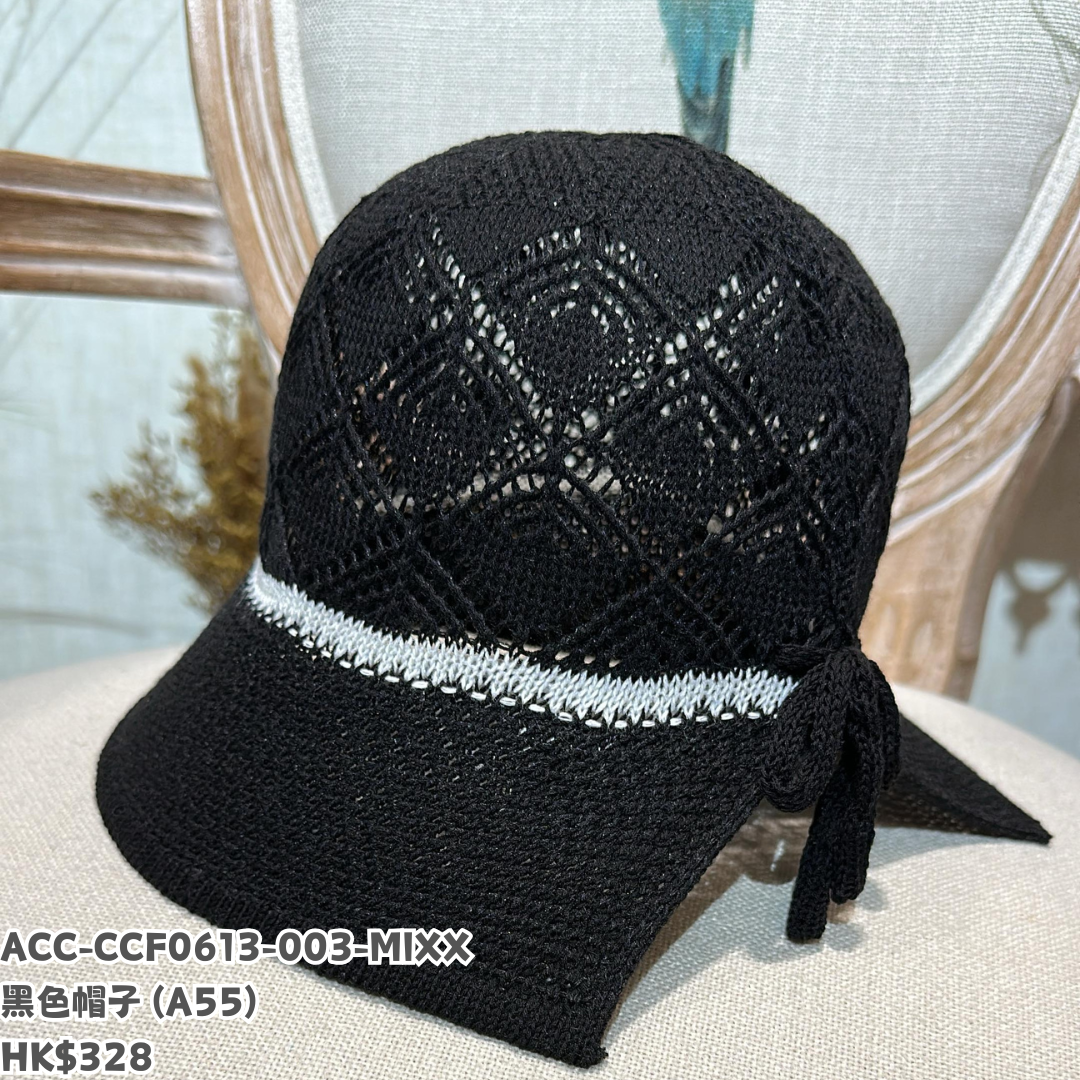 HOT-CCG0810-008 黑色帽子 (A8)