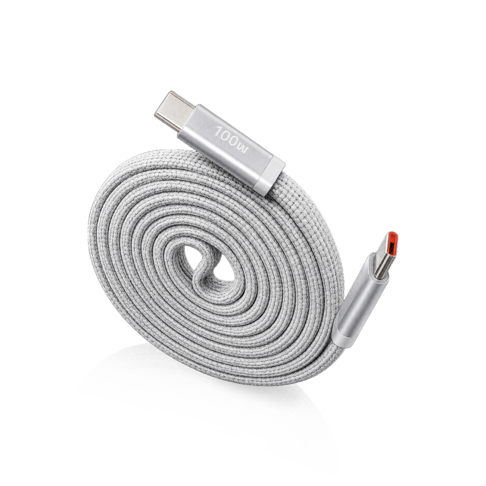 【amuok】100W 卓效磁吸 雙Type-C 快充線