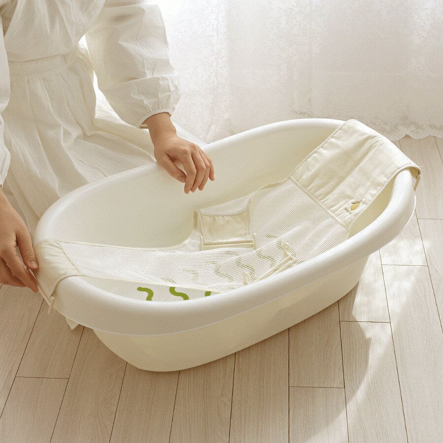 【BABY & I】Korea Baby Safety Bath Net - Beige