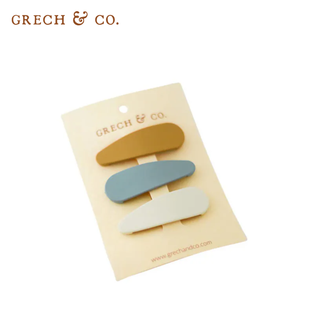 [福利品] Grech&Co. 髮夾三入組 (污漬)