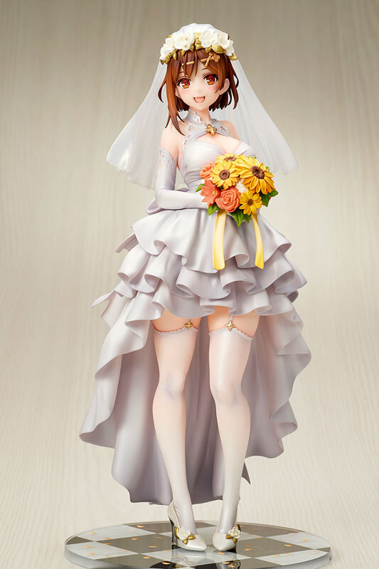 預訂4月 ques Q 萊莎的煉金工房3  終結之鍊金術士與秘密鑰匙 萊莎  婚紗Style  Atelier Ryza 3: Alchemist of the End & the Secret Key Ryza (Reisalin Stout) Wedding Style 1/7 Figure Pre-order