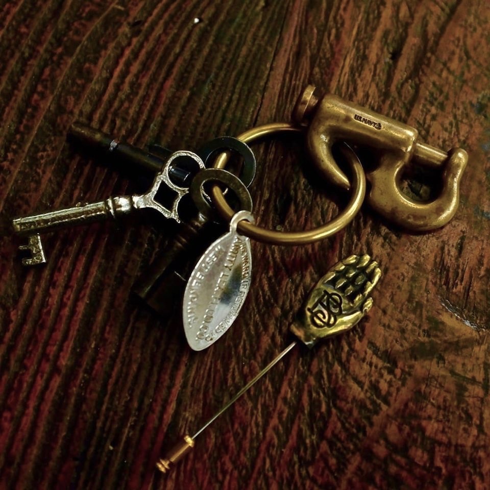 『Faith』W & A WWII U.S. Navy Hook Keychain