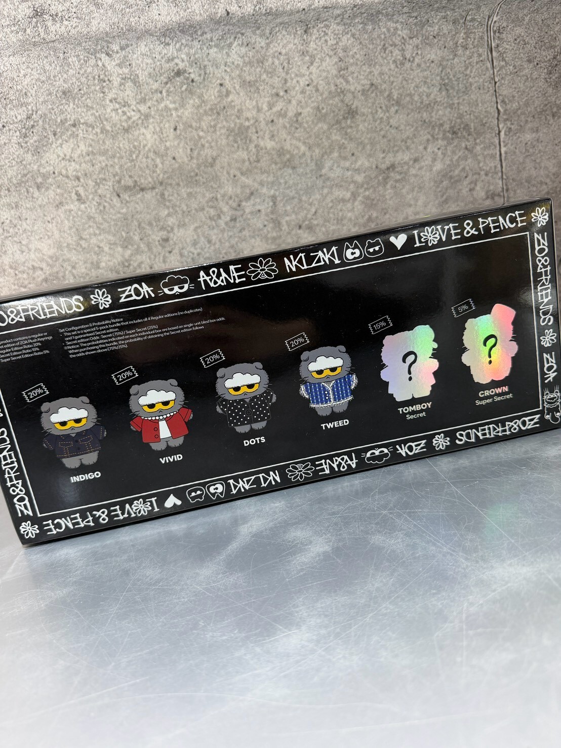 GD愛貓 ZOA 新款服裝盲盒 娃娃掛飾 吊飾