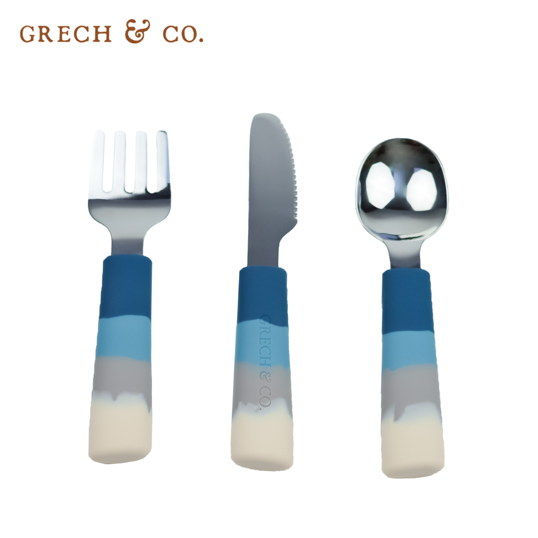 Grech&Co. 不鏽鋼餐具三入組 (多色可選)