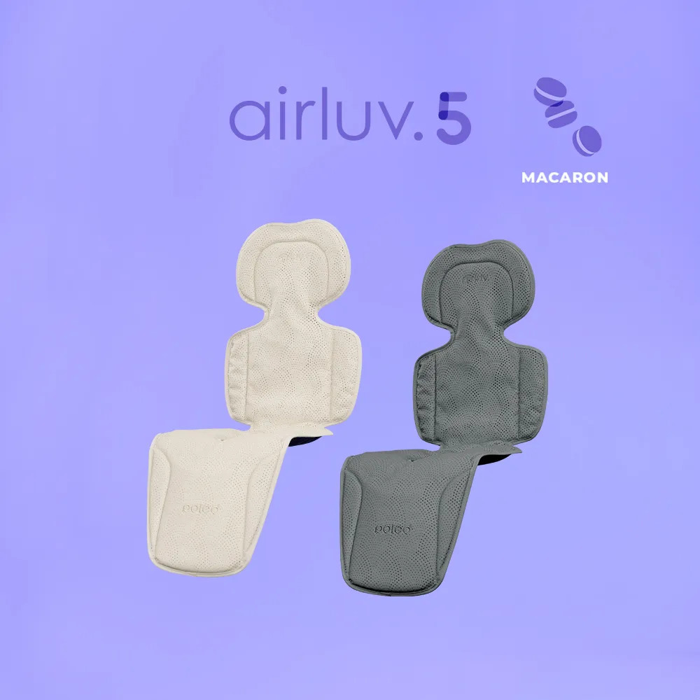 2026巔峰進化】Poled 韓國AIRLUV5 MACARON 智能風扇涼感墊/ 推車風扇涼墊