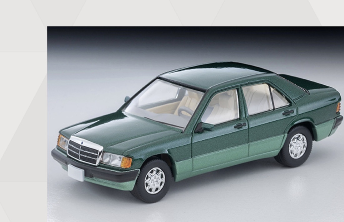 預訂Pre Order- Tomytec LV-N77d 1992 Mercedes-Benz 190E (Green)