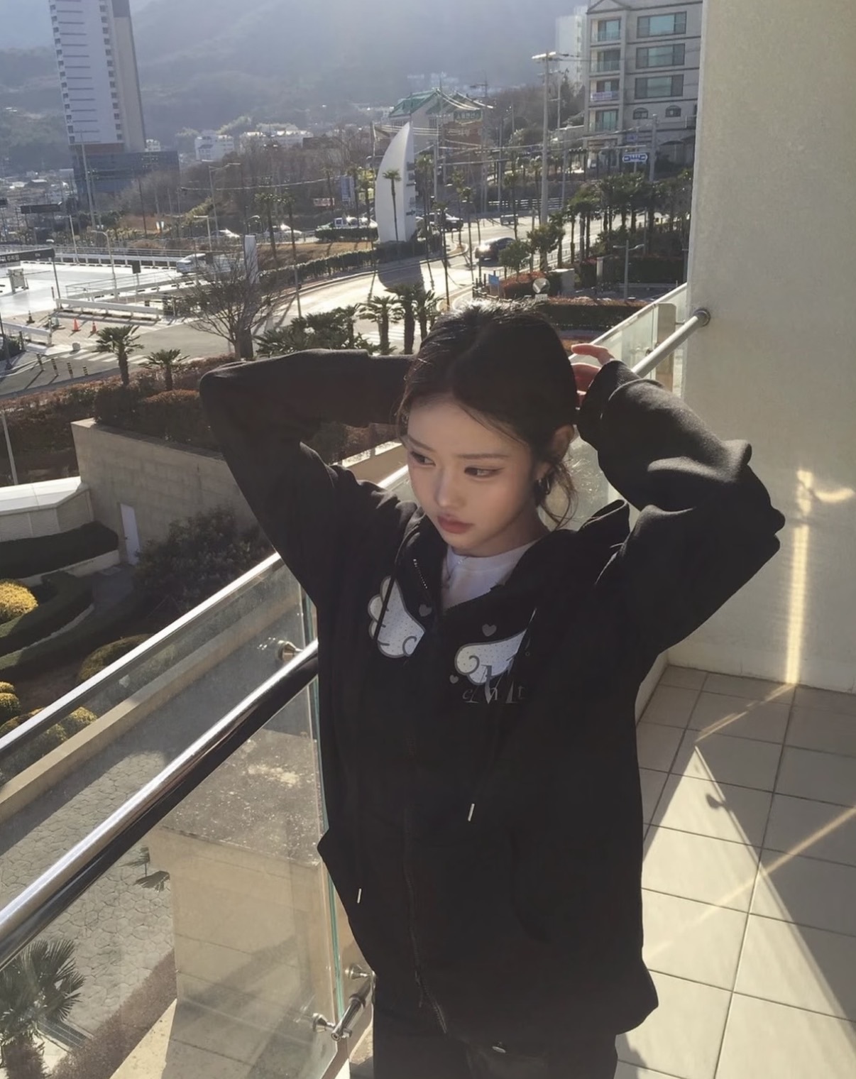 <復古Y2K🖤!!>Mucent 天使翅膀連帽外套 波點 豹紋