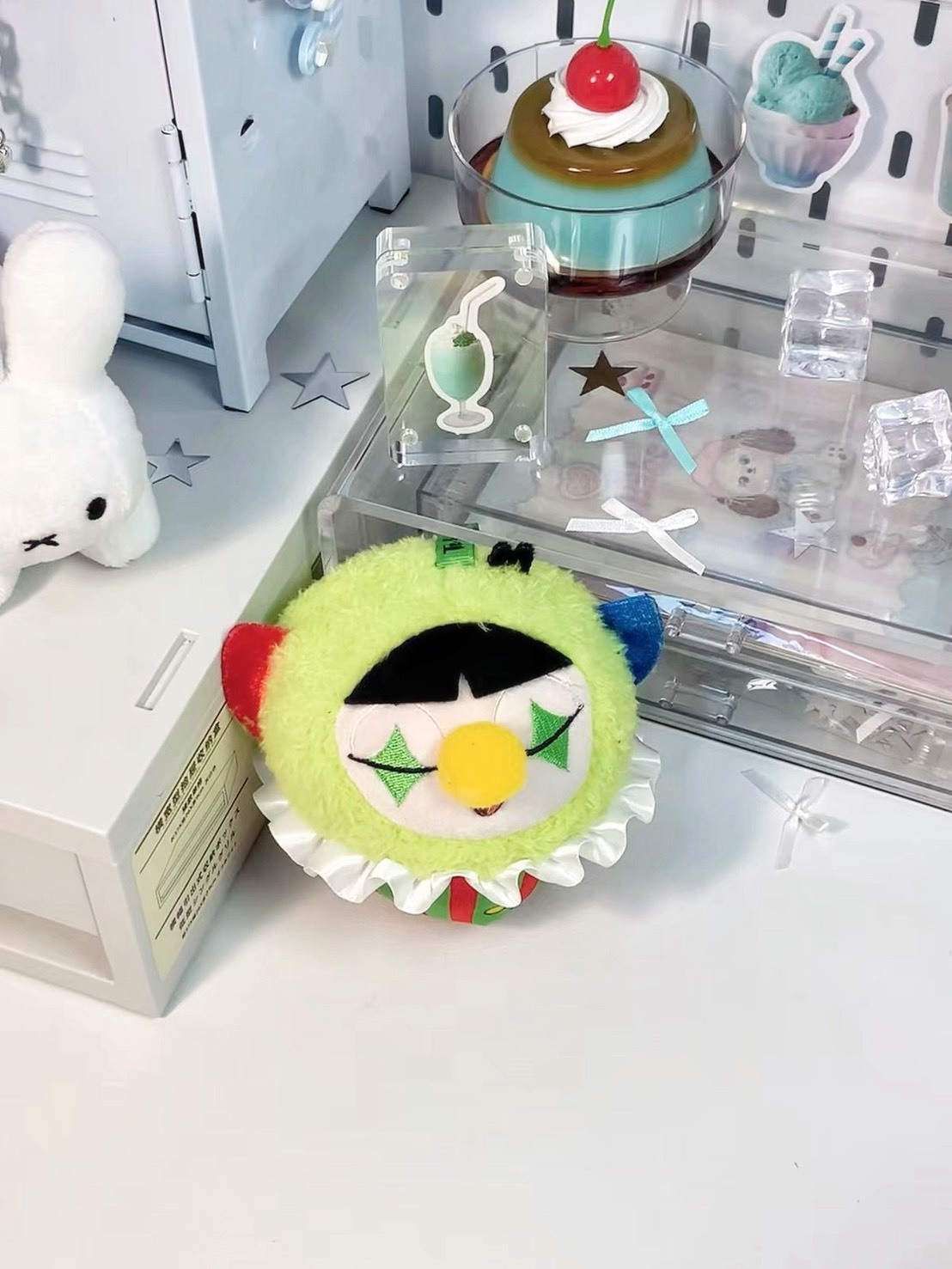 正版授權 飛天小女警 嘉年華系列 馬戲團 小丑 毛絨 掛件