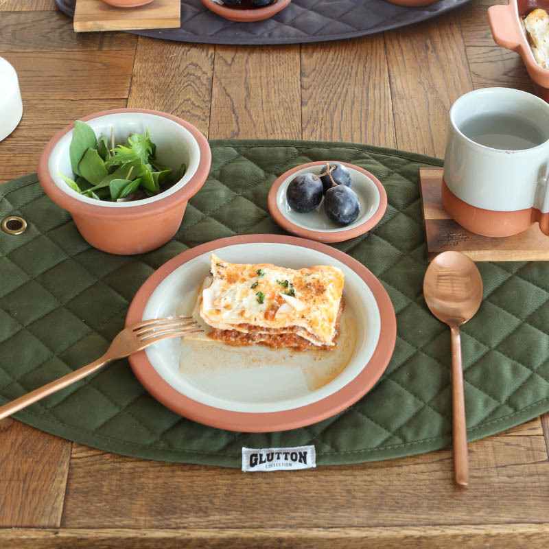 GLUTTON 餐墊∣森林綠∣DULTON