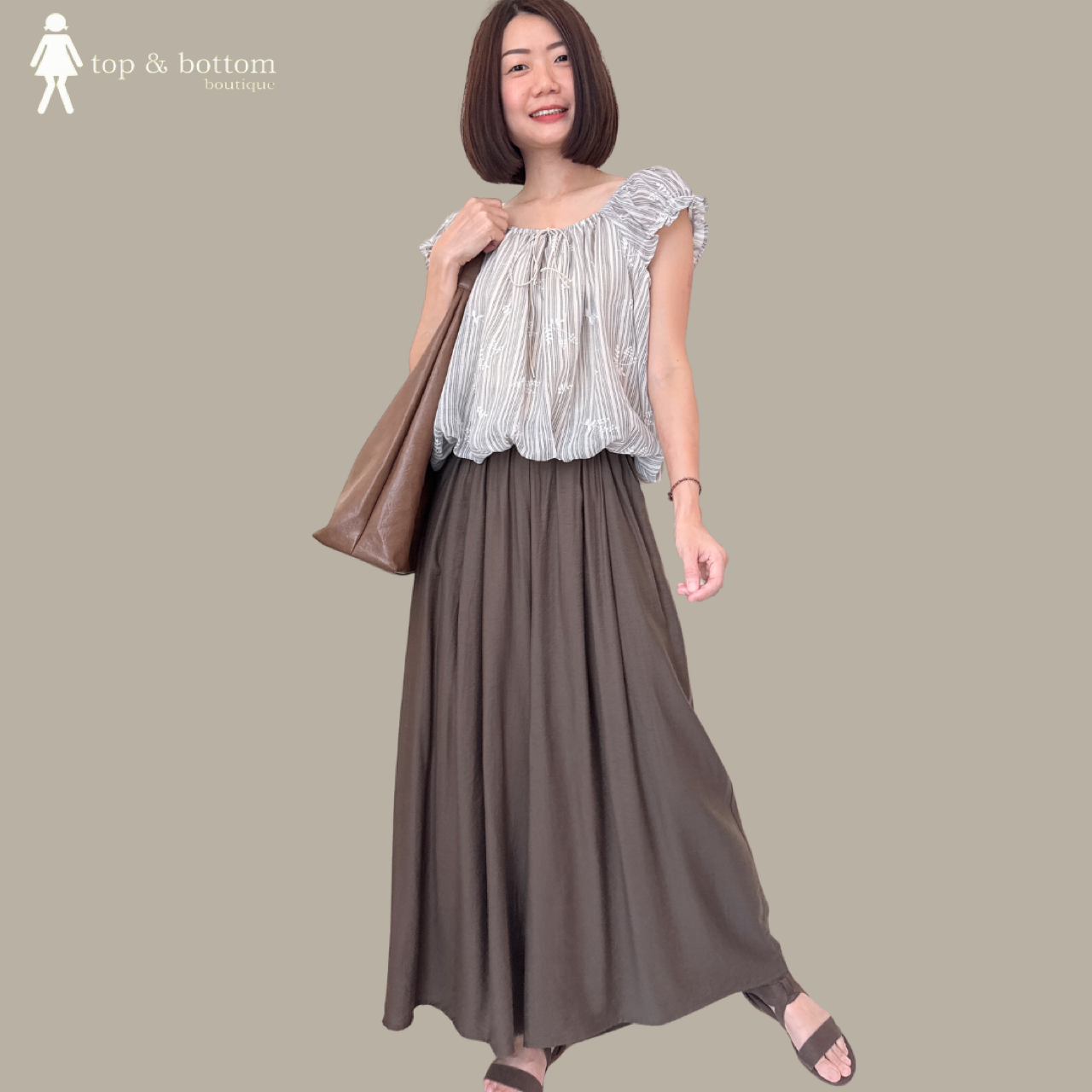ELASTIC WAISTED SOFT LONG PANT