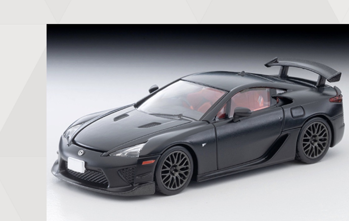 預訂Pre Order- Tomytec LV-N361b Lexus LFA Nürburgring Package (Matte Black)