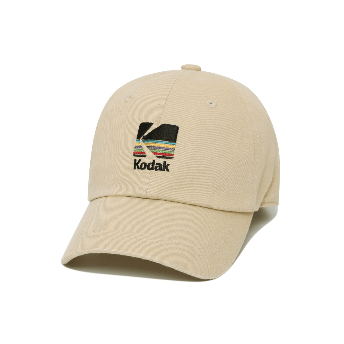 Kodak｜K6343LCP63 Signature Fit Rainbow Embroidered Ball Cap [5 colors] K385