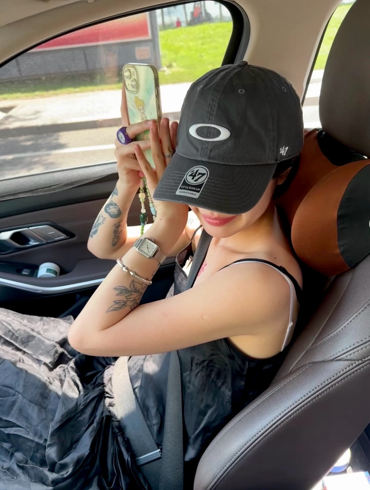 🕳️ 經典炭黑色 OAKLEY x 47brand 經典圈圈Logo老帽