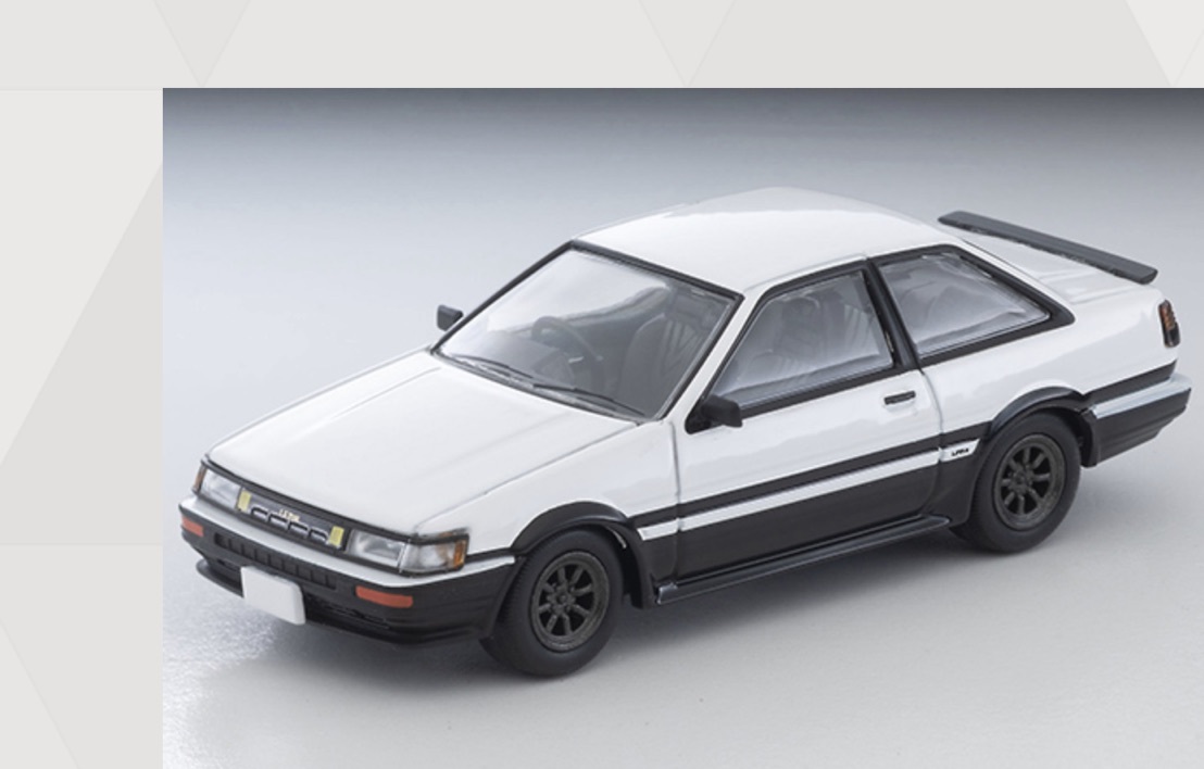 預訂Pre Order- Tomytec LV-N304d Toyota Corolla Levin Watanabe Rims  (White/Black)
