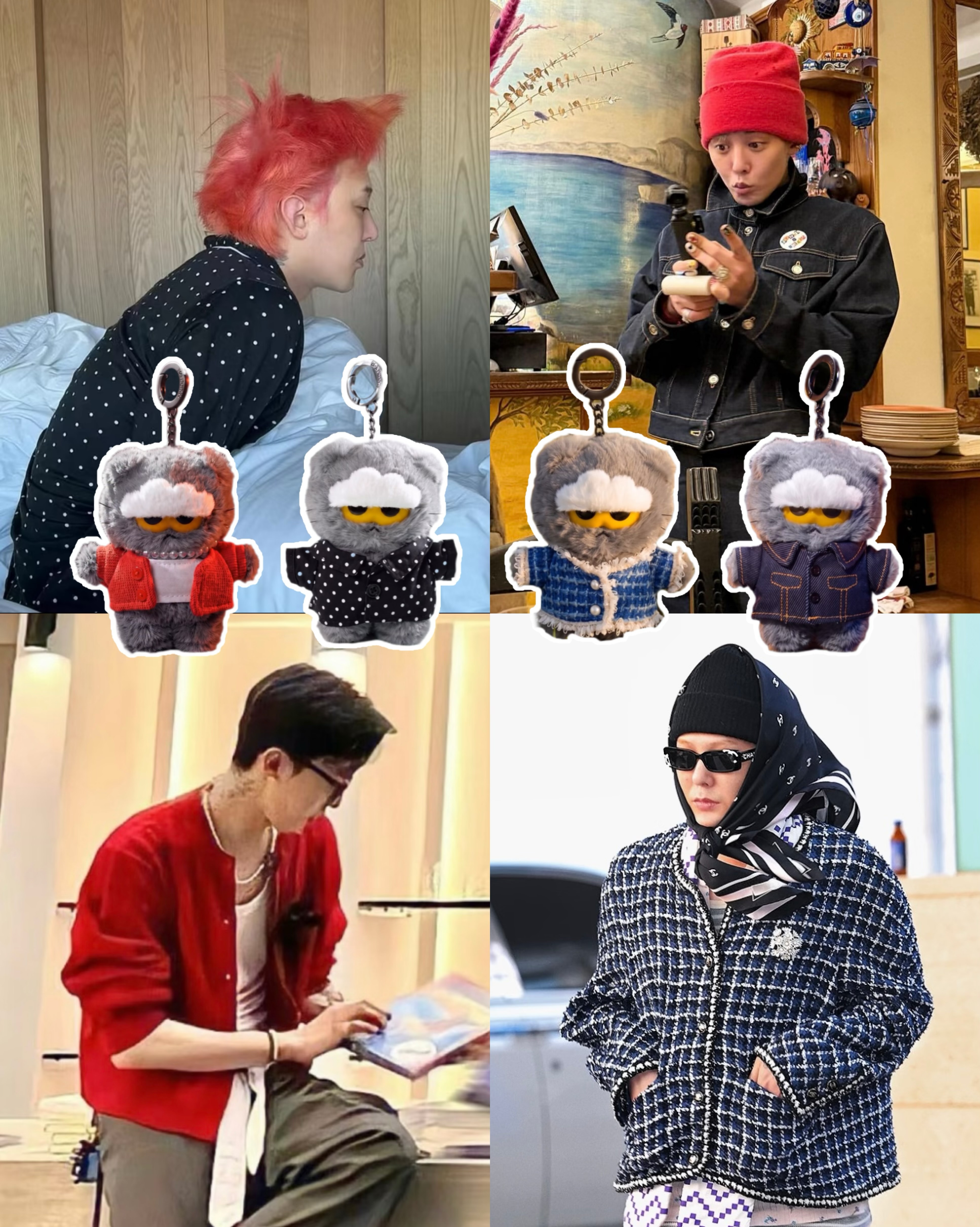 Zo&Friends Zoa G-Dragon GD 貓咪 新款周邊 盲盒 毛絨 吊飾 娃娃 四款