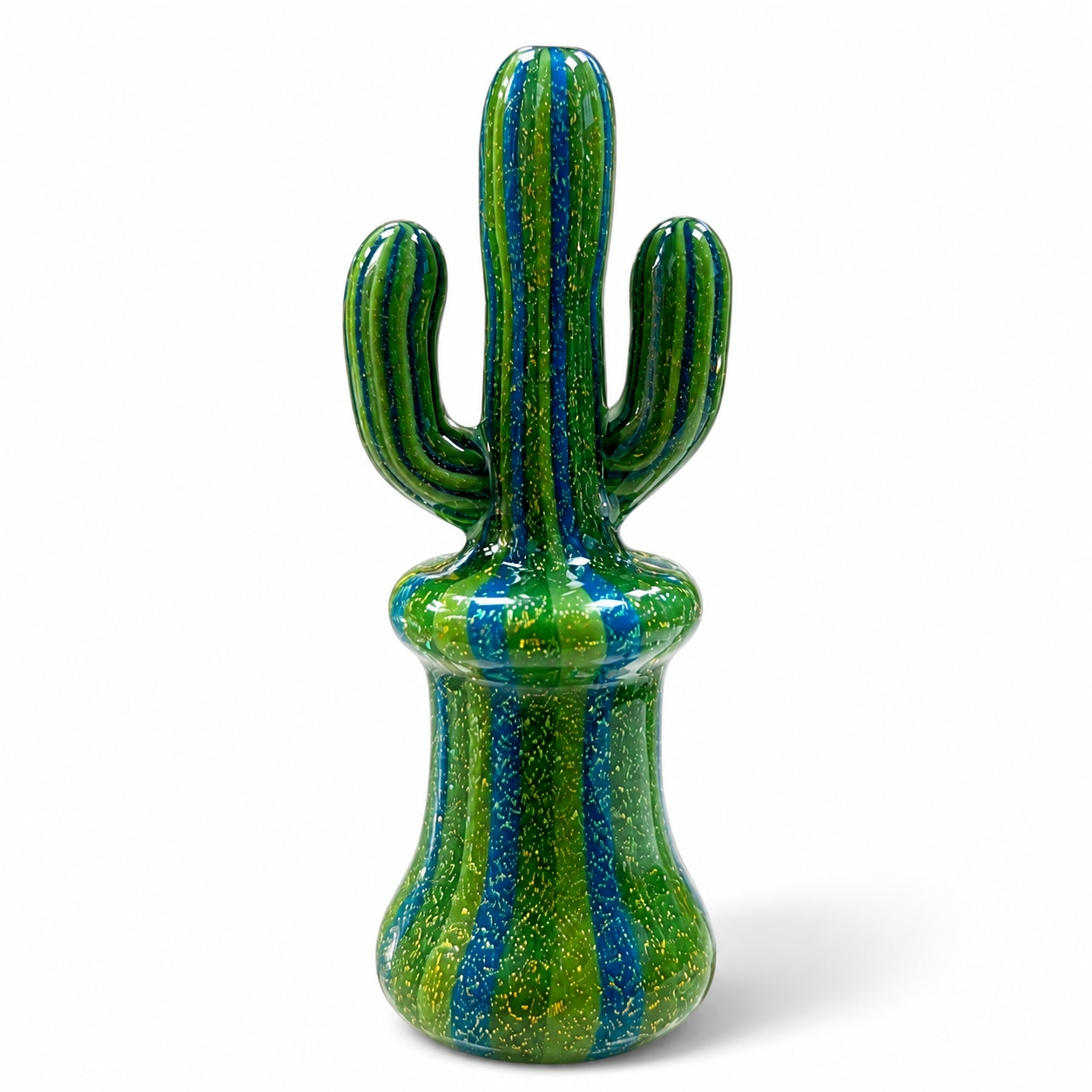 🇨🇦極光Aurora - Oasis Cactus Glass Pipe 綠洲仙人掌玻璃斗