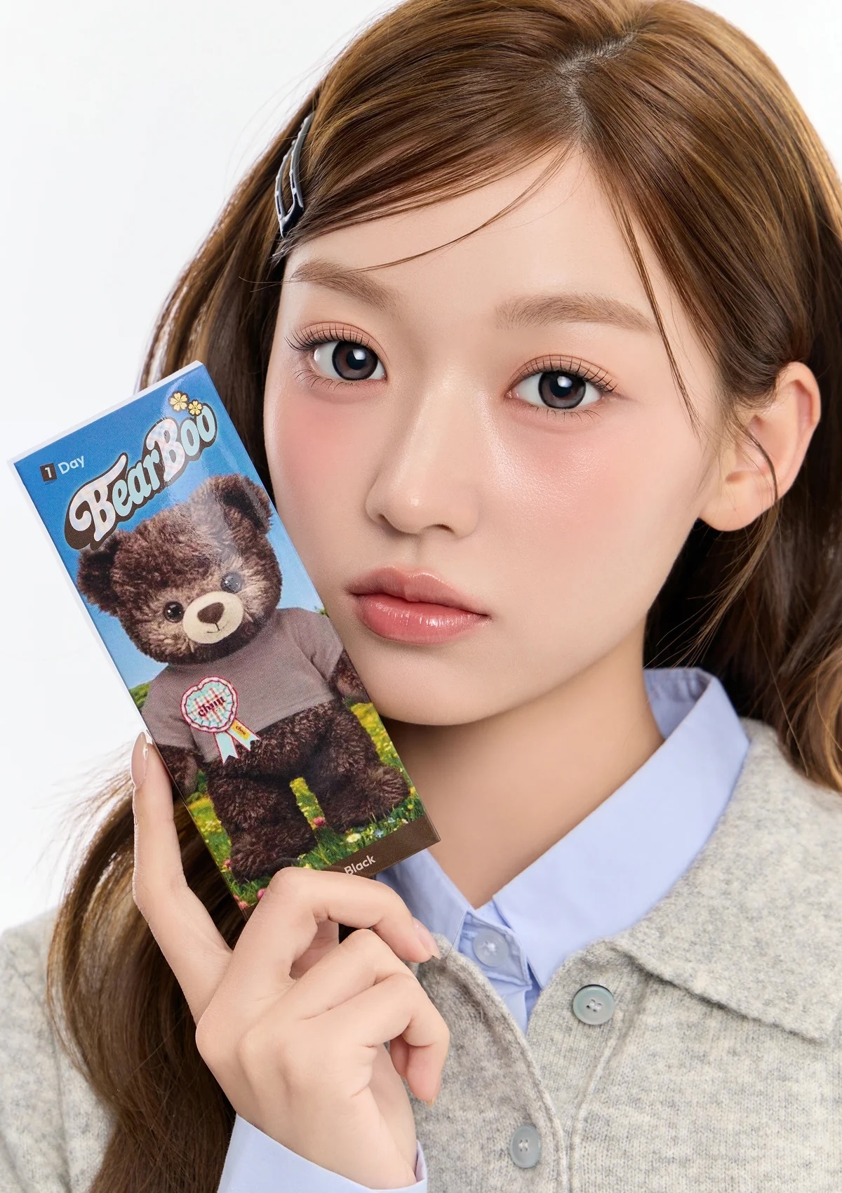 CHUU - Bear Boo 1 day (Dutch Black)(10片)