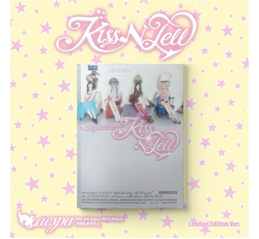 Aespa Kiss N TELL ( Limited ver )  Japan album