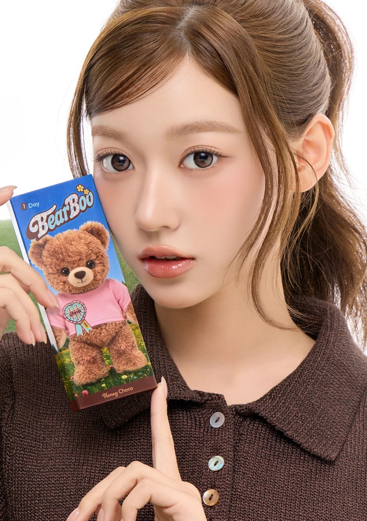 CHUU - Bear Boo1 day (Honey Choco)(10片)