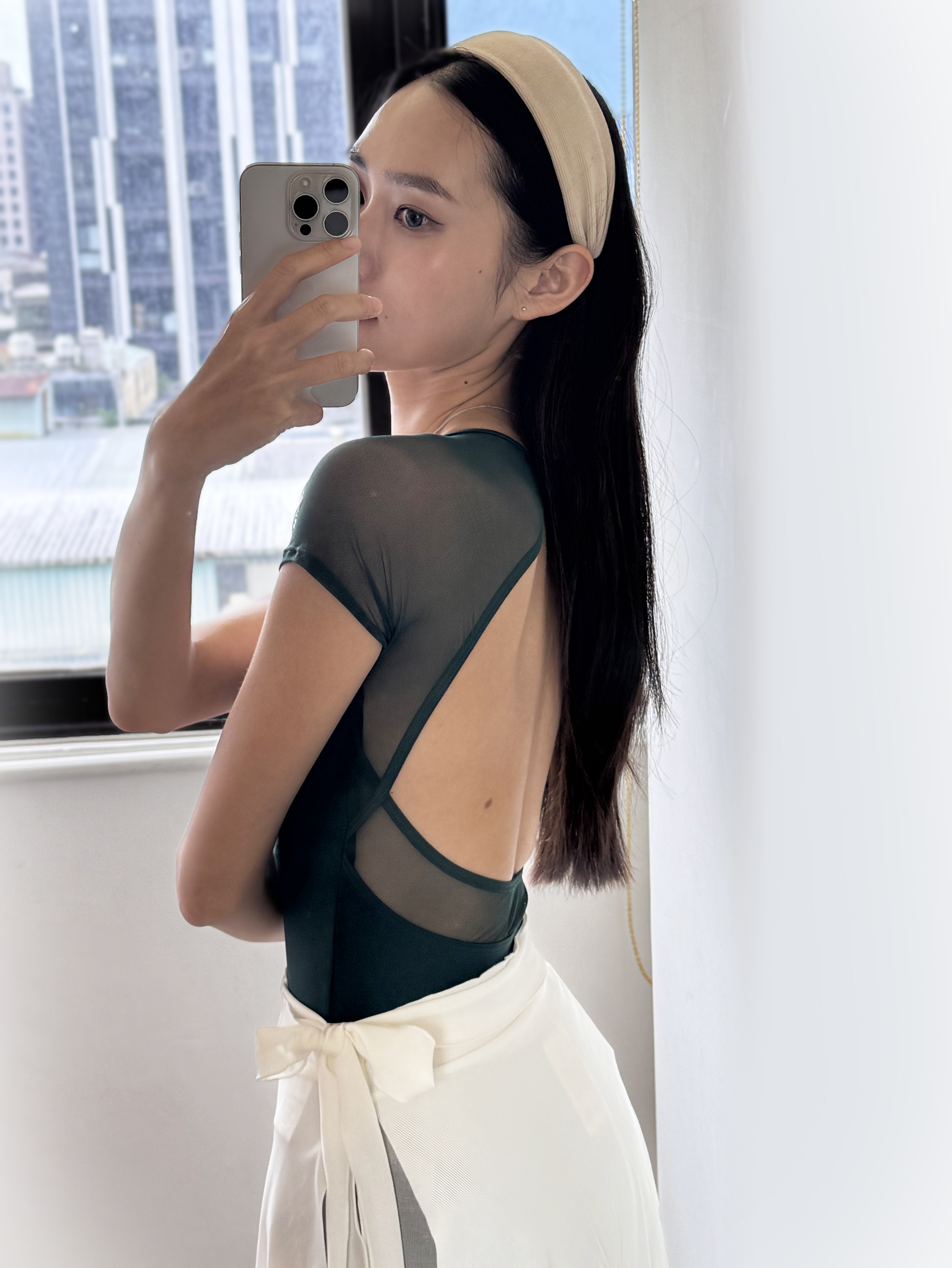 法國 WearMoi【WM-DUA 小包袖舞衣】可放胸墊