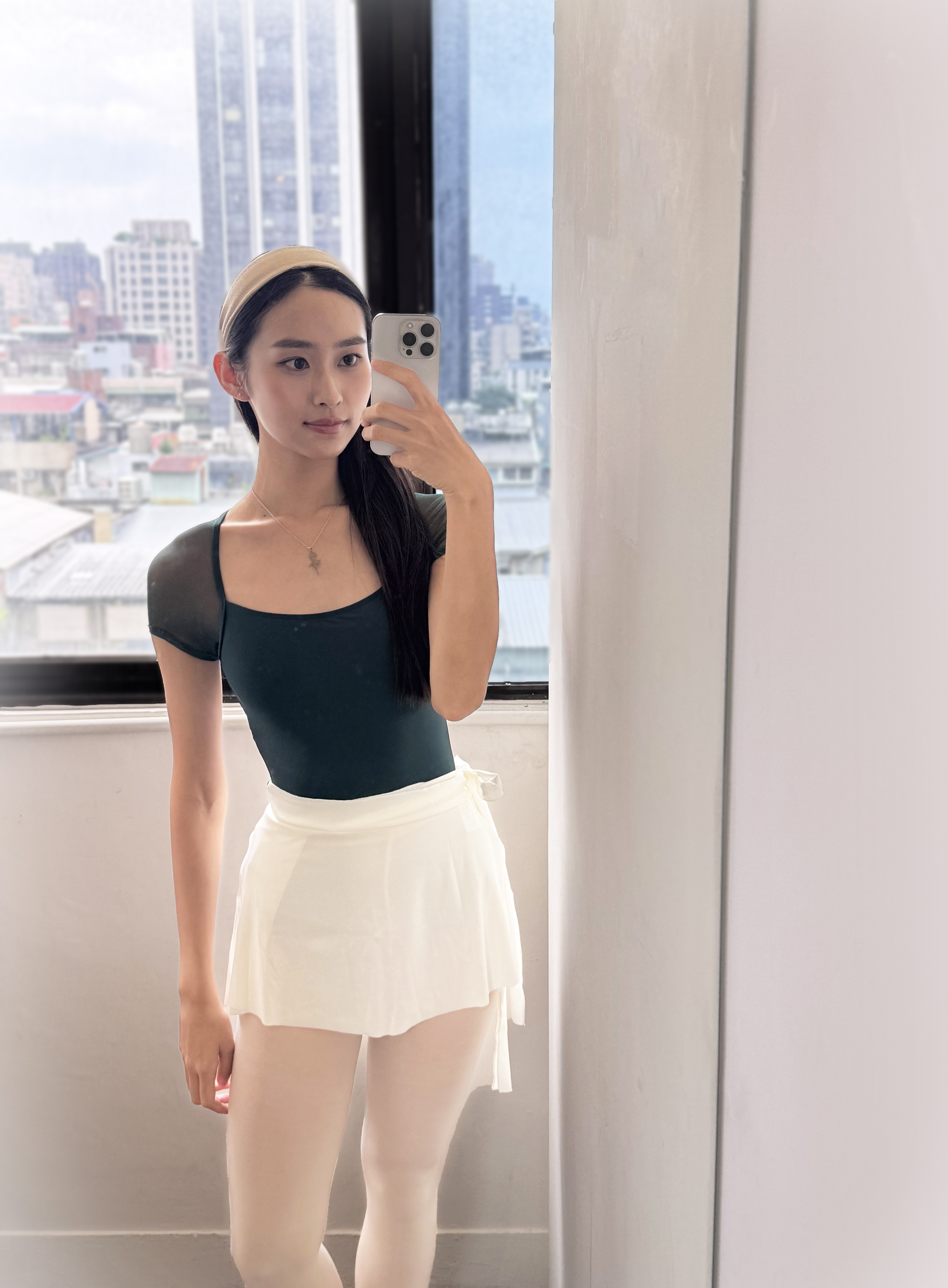法國 WearMoi【WM-DUA 小包袖舞衣】可放胸墊