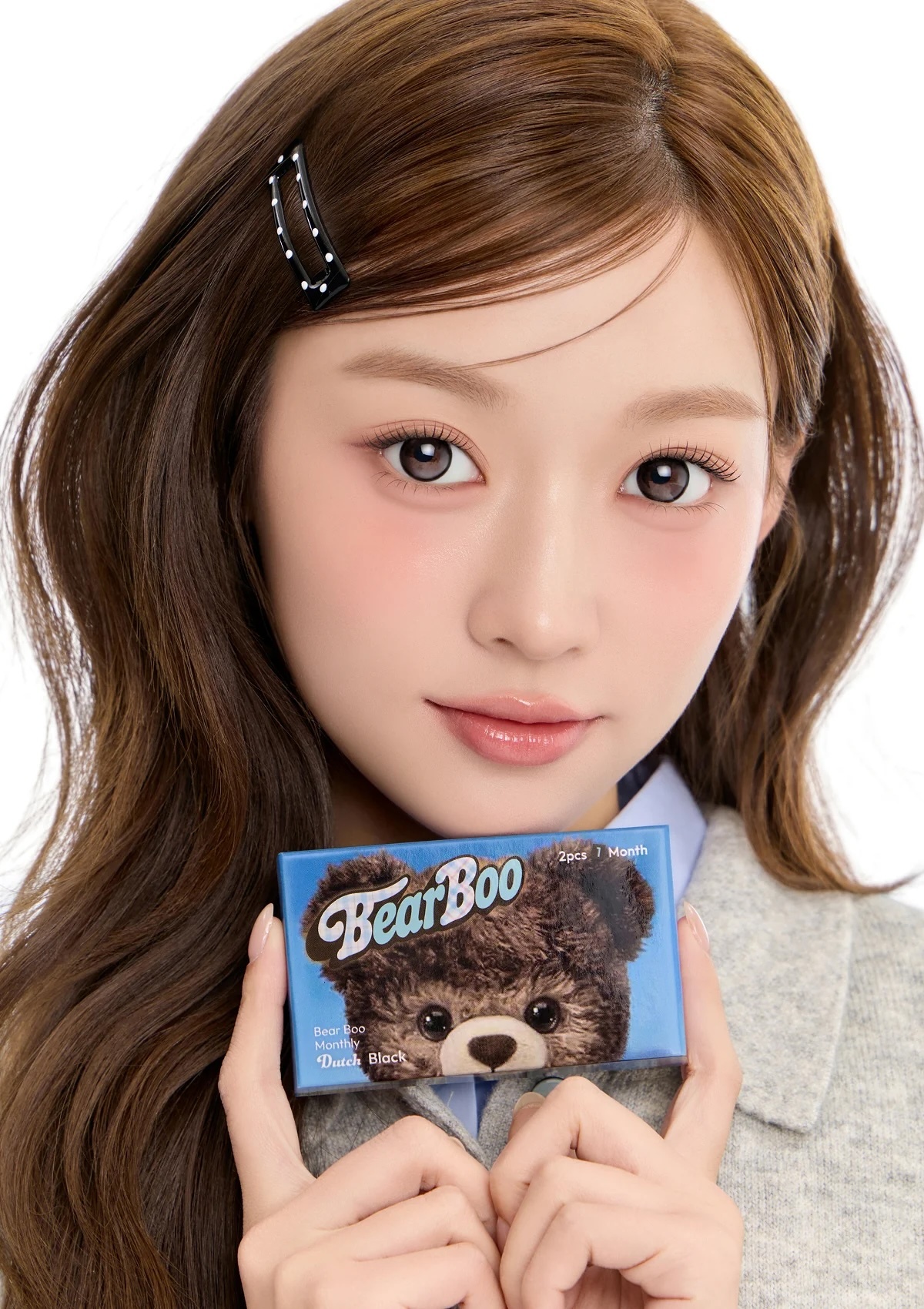 CHUU - Bear Boo Monthly  (Dutch Black)(2片)