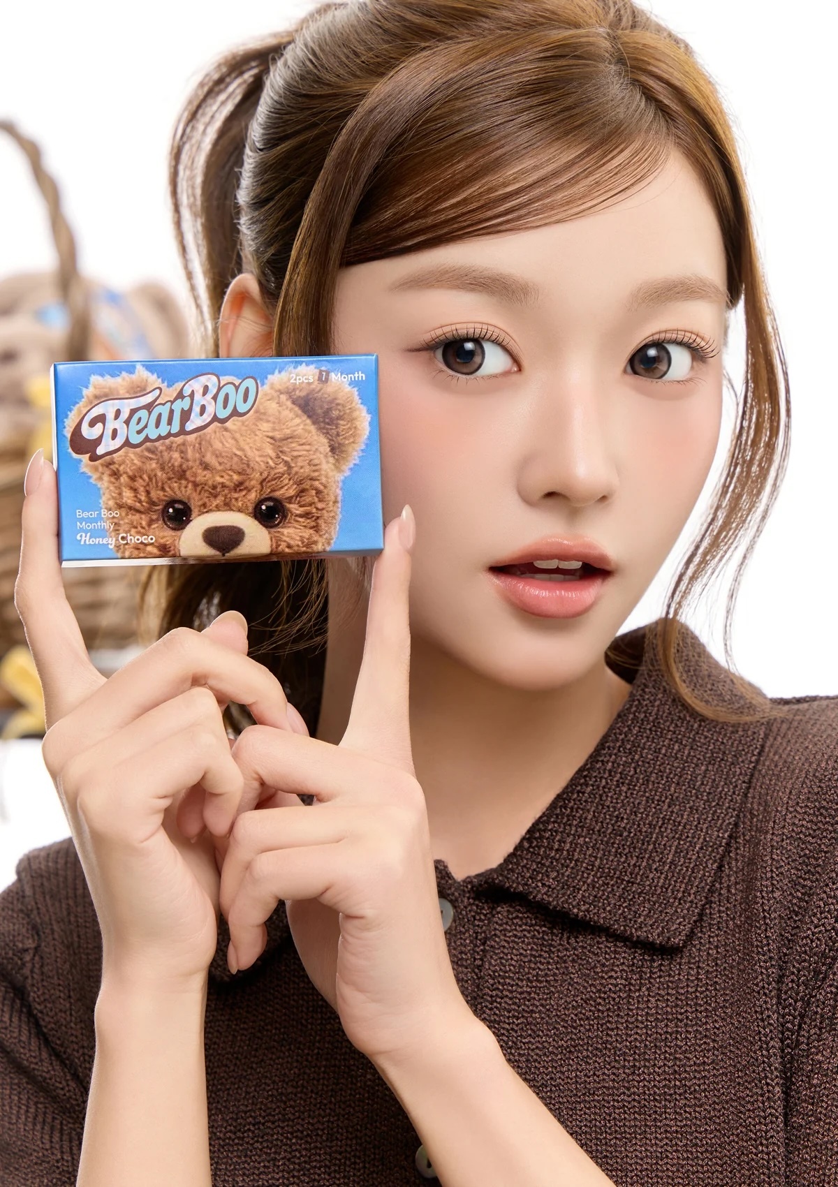 CHUU - Bear Boo Monthly (Honey Choco)(2片)