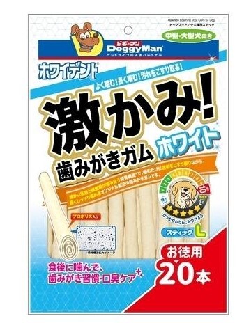 Doggyman潔齒棒L  20支