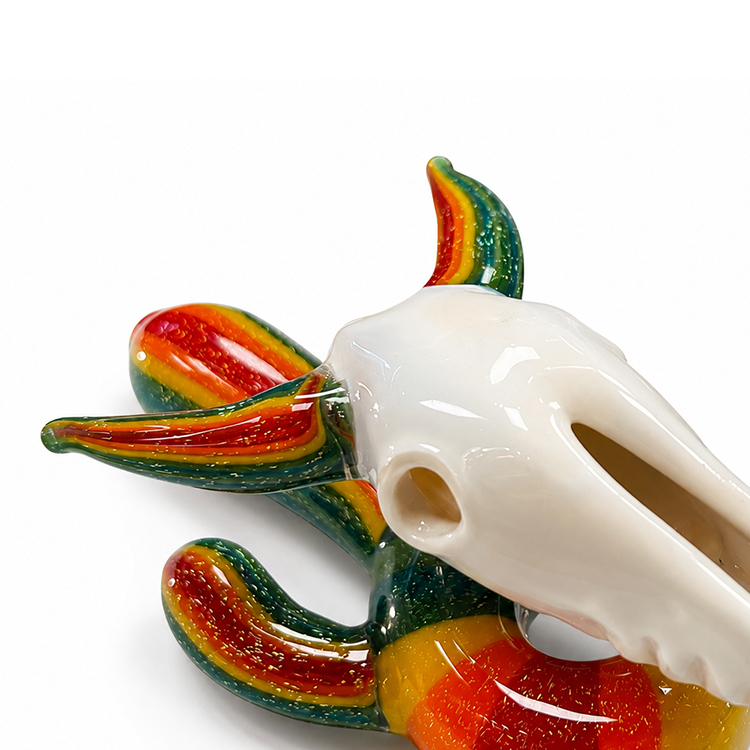 🇨🇦極光Aurora - Wasteland Horn Glass Pipe 荒原之角玻璃斗