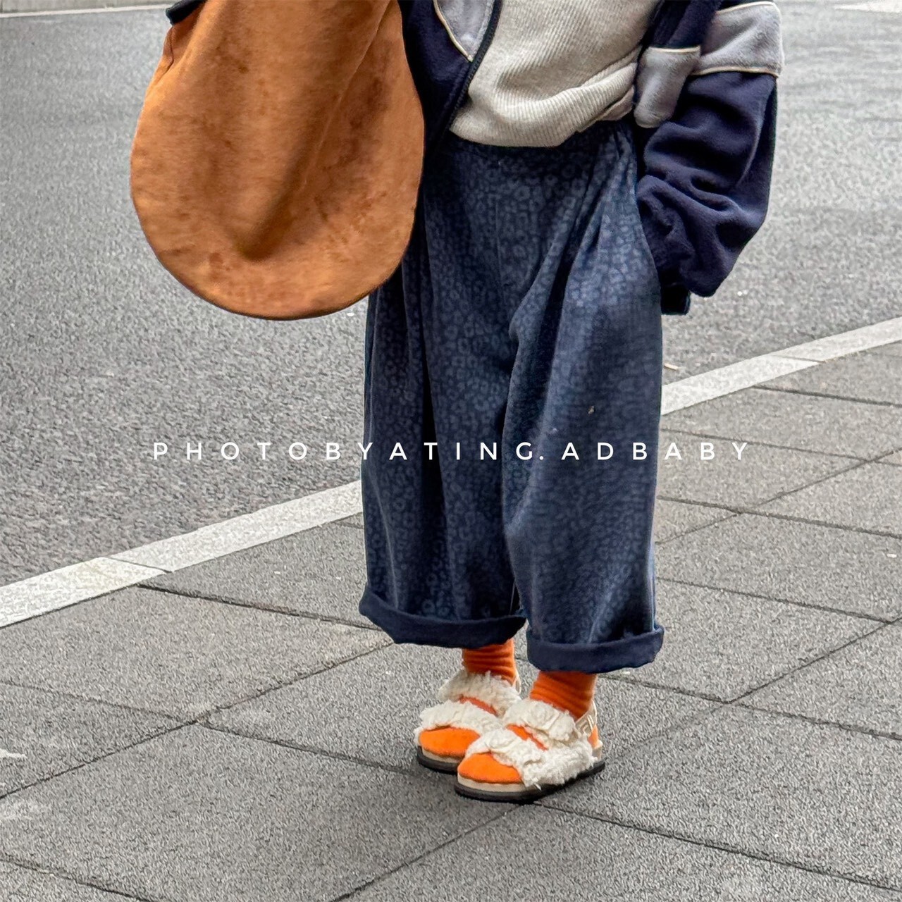 🍂 秋裝  ꒱ 回歸款豹紋寬褲 ⋆.˚