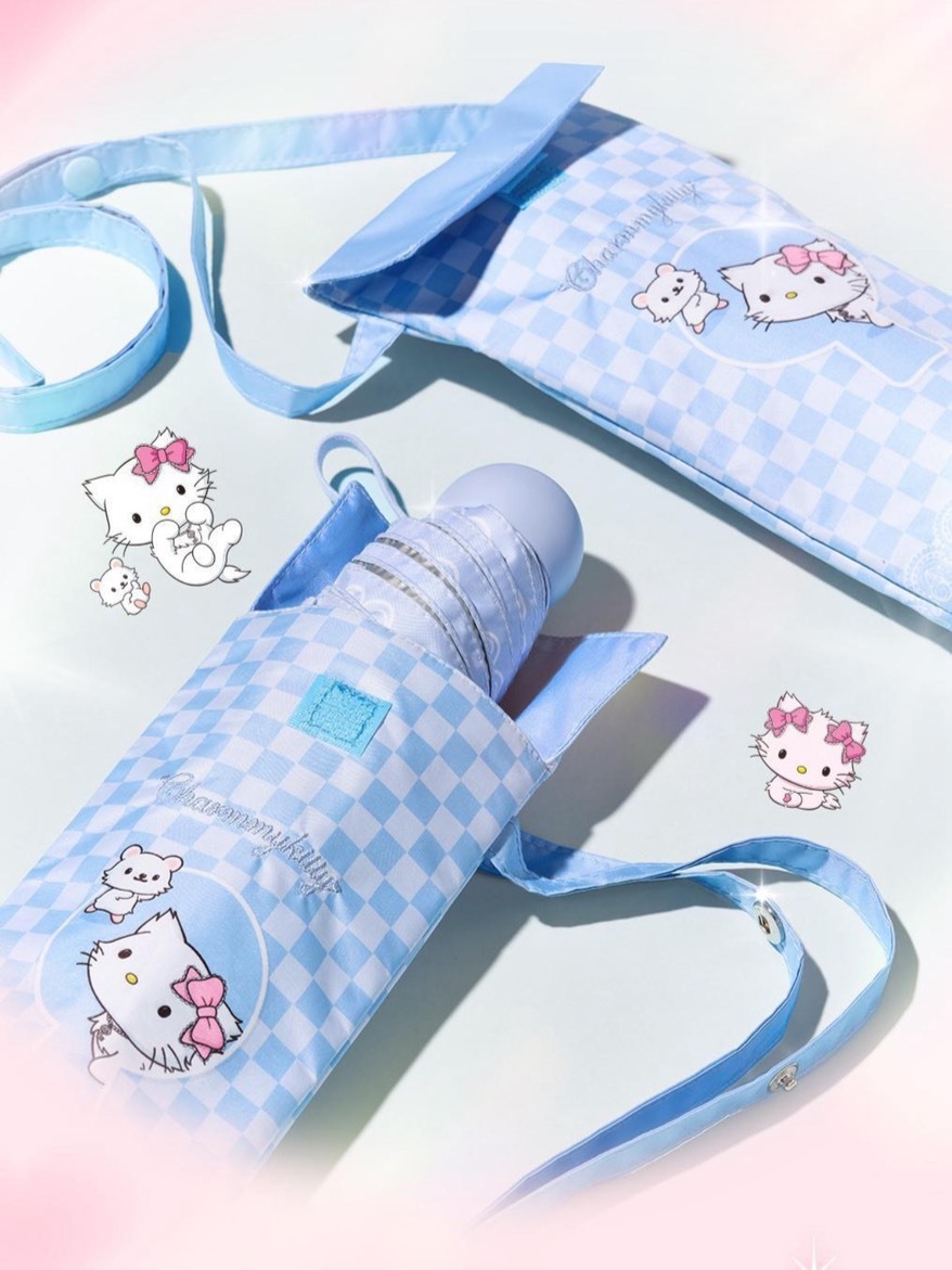 【預購】韓國 Fillimilli X Charmmy Kitty 聯名系列 雨傘 野餐墊 彩妝工具 娃娃吊飾 限定周邊
