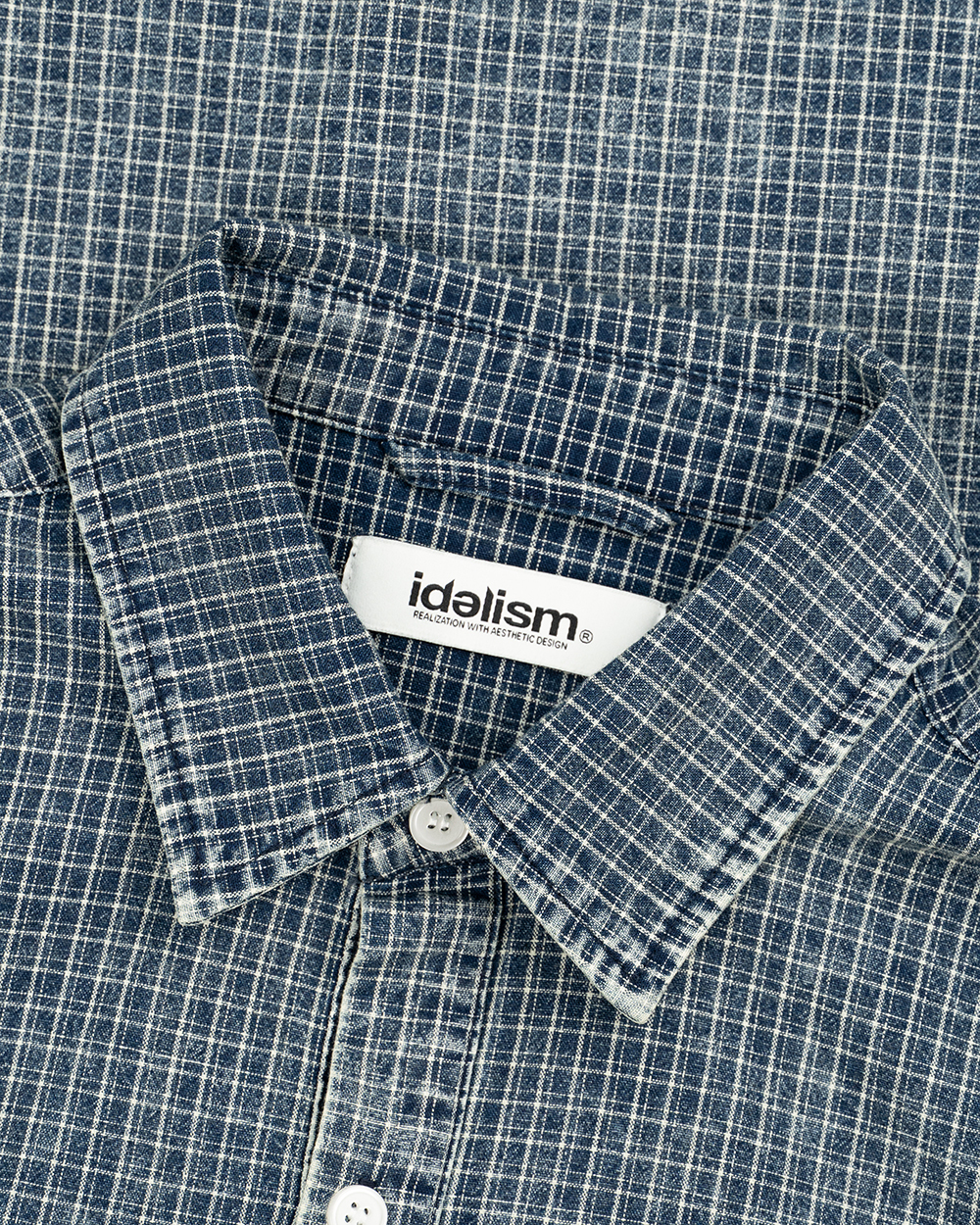 idealism｜ID26009 - Vintage Shirt (Blue)