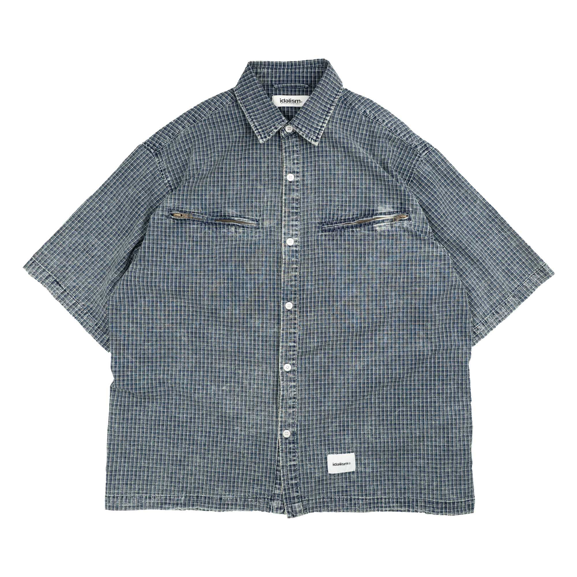 idealism｜ID26009 - Vintage Shirt (Blue)