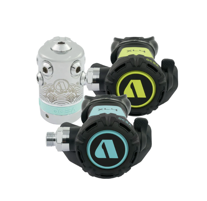 ▲Apeks XL4 OCEA (YOKE) Green 湖水綠套裝組  (不含殘壓錶) 2026