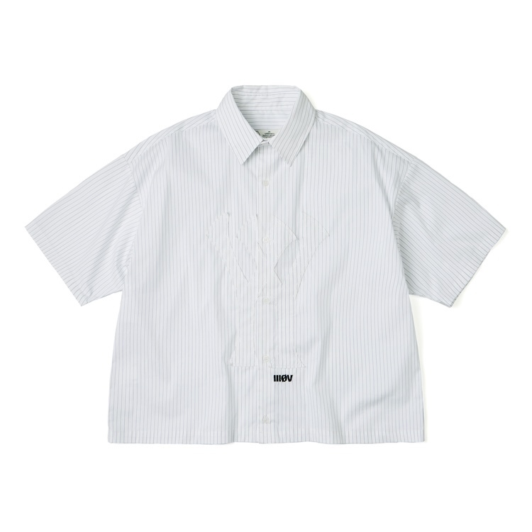 Wall of Sound - 3:37 / “SAM” Y.Y.F.C STRIPE SHIRT - WHITE